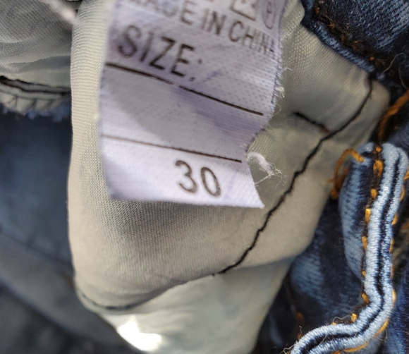 Snoopy blue faded skinny jeans - Picture 13 of 13